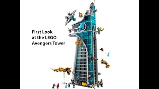 LEGO Avengers Tower first look!