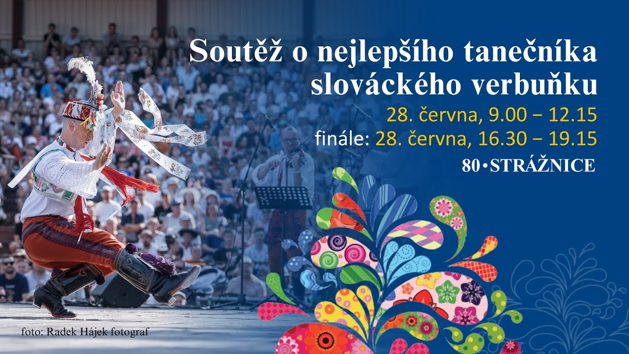 🔴 LIVE: Finále soutěže o nejlepšího tanečníka slováckého verbuňku | MFF Strážnice 2025 ŽIVĚ