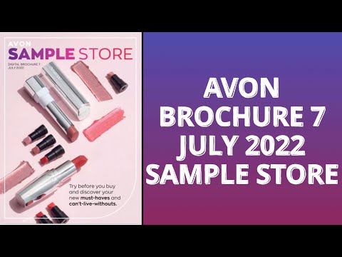 Avon Brochure 7 July 2022 Sample Store