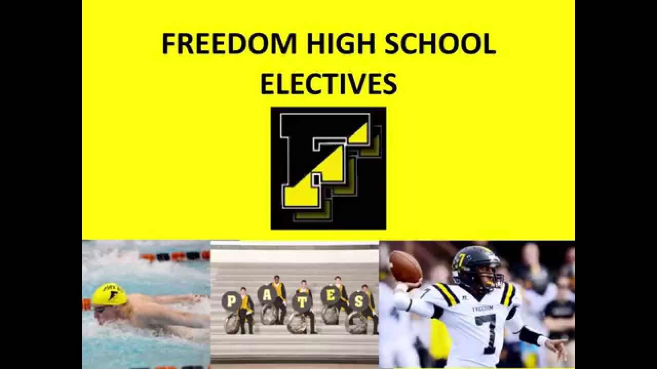 Freedom High School Elective Video Course Selection 20152016 YouTube