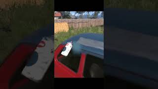 Maluch pomalowany jak świnia #126p #maluchy #fiat126p #lakierowanie