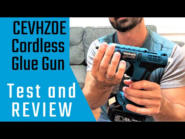 Cevhzoe Cordless Glue Gun for Crafts