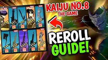 KAIJU NO.8 THE GAME IS HERE! FASTEST REROLL GUIDE! DO THIS NOW! BEST 5* SELECTOR TIPS