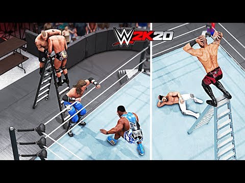 Video: WWE 2K20 Kannatas Eile Piinliku Y2020K Vea All