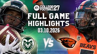 🔴LIVE🔴Colorado State Rams Vs Oregon State Full Game Highlights Oct 03, 2026 NCAA COLLEGE FOOTBALL 27