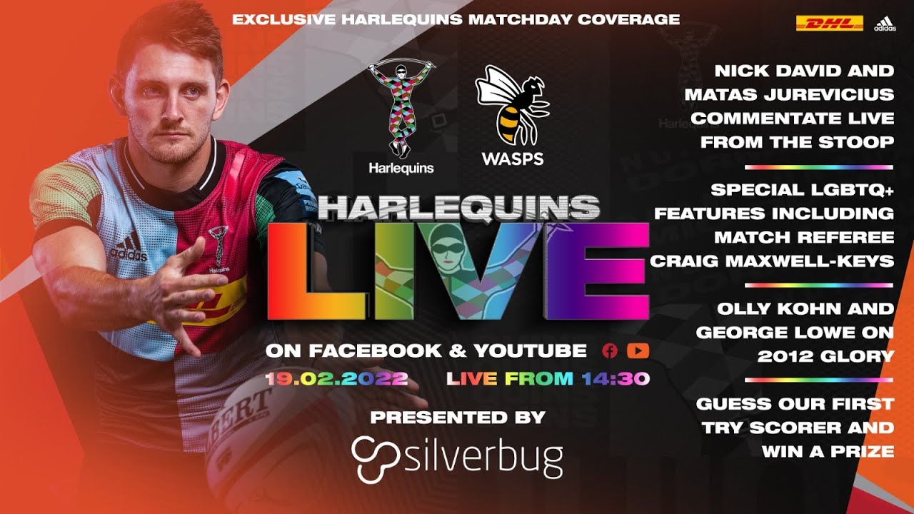 Harlequins Live - Players commentate live on Harlequins v Wasps