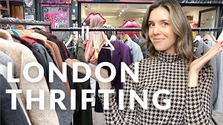 Vintage Shopping in London +Vintage  & Thrift Haul | by Erin Elizabeth