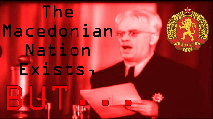 Bulgarian Communists On the Macedonian Nation
