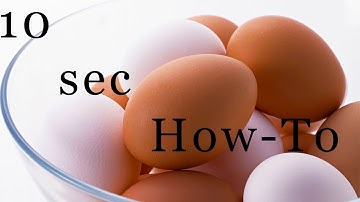 How to tell if eggs have gone bad **LIFE HACK**