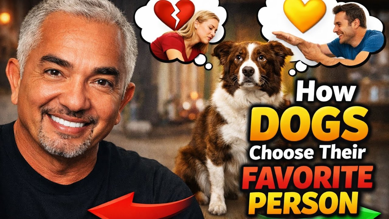 Как собаки выбирают своего любимого человека 