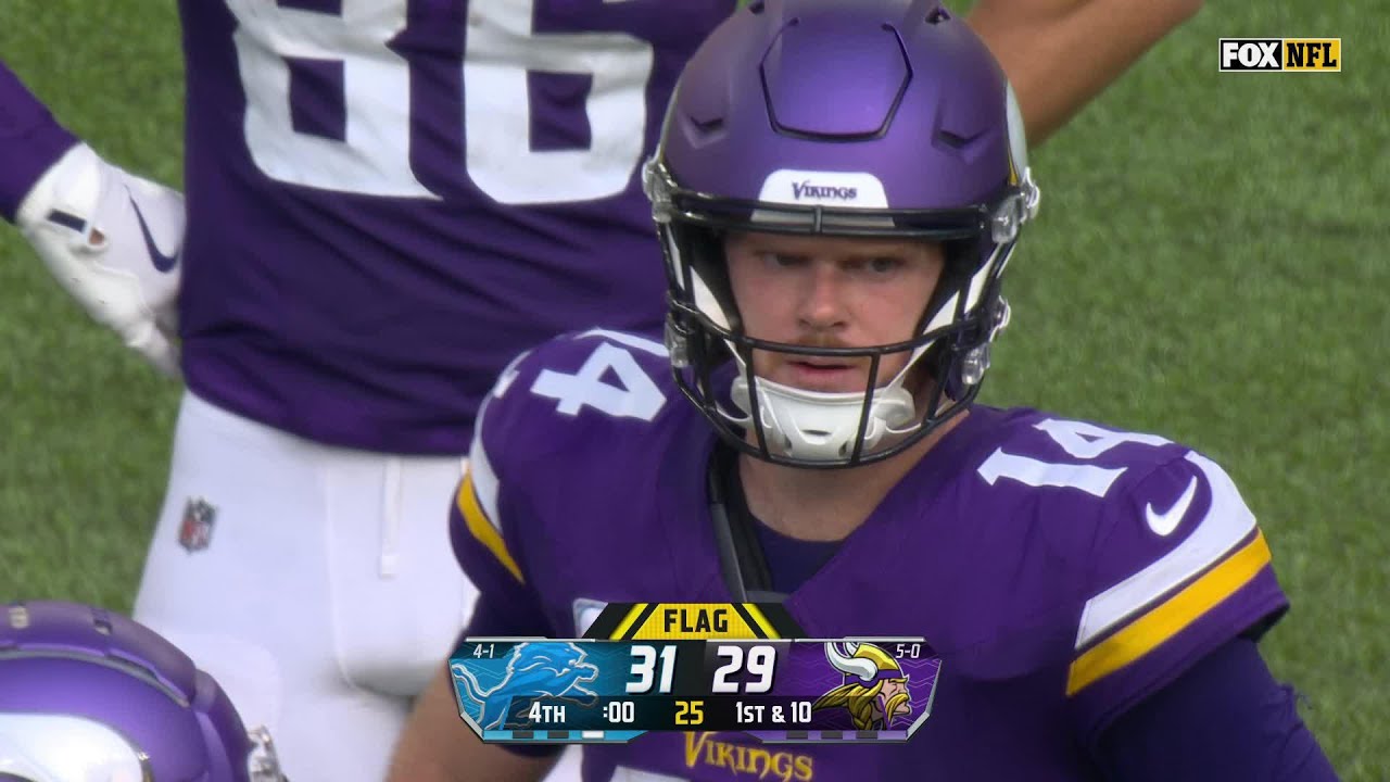 Lions vs. Vikings CRAZY ENDING!