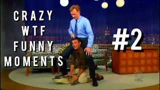 Conan O'Brien - Crazy/WTF/Funny Moments Compilation 2