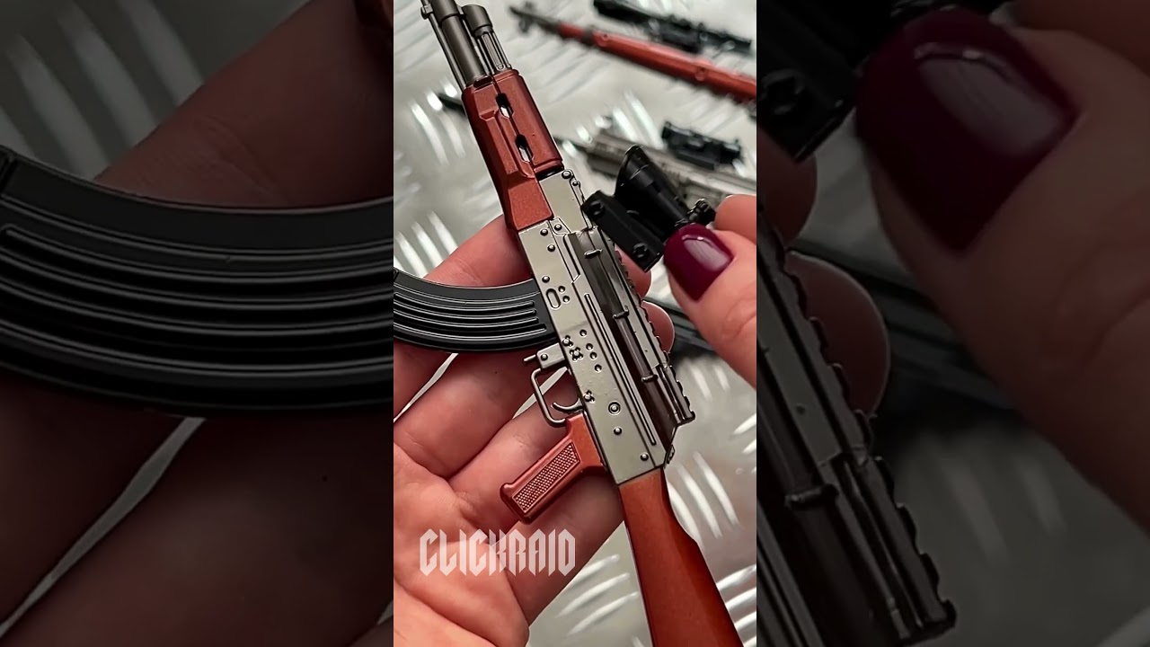 AK-47 Detachable Keychain - CS:GO classic rifle 3 