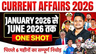 Last 6 Months Current Affairs 2026 Jan To June Current Affairs 2026 Current Affairs By Raja Sir