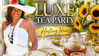 Aesthetic Tea Party Ideas with Pumpkins & Sunflowers + Recipes🍂🍰