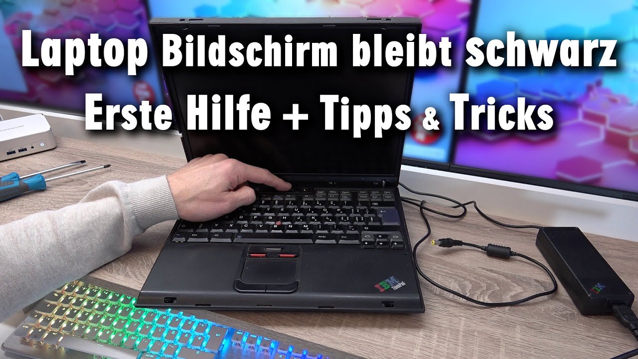Laptop Bildschirm bleibt schwarz - Laptop startet nicht mehr - Tipps & Tricks