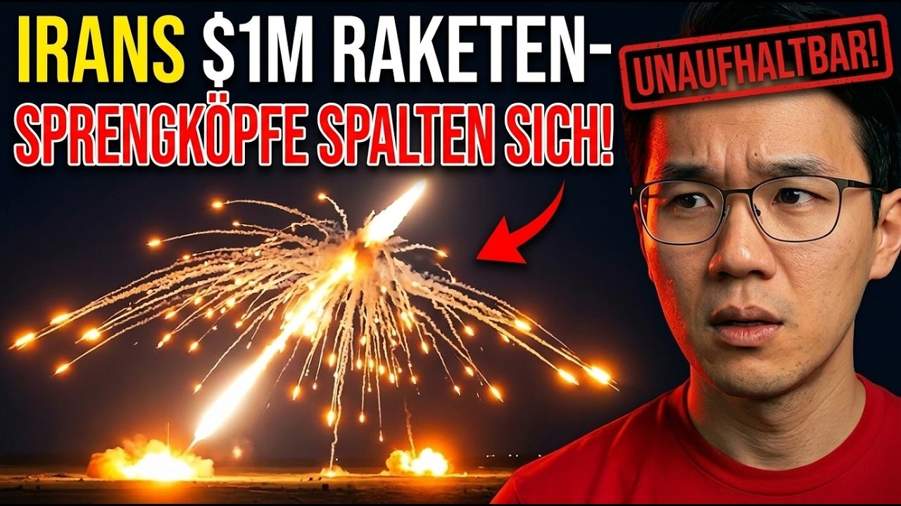 Irans $1-Million-Rakete spaltet sich in 100 Sprengköpfe — und Amerikas Verteidigung kollabiert
