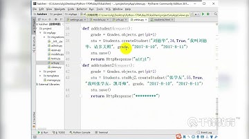 千锋Python教程：21 Django中的模型