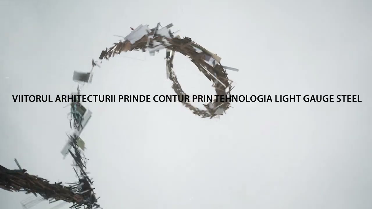 Arhitectură Energetic Independentă - Case prefabricate pe structura metalica