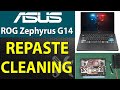 How to repaste and clean an asus rog zephyrus g14 ga401q laptop