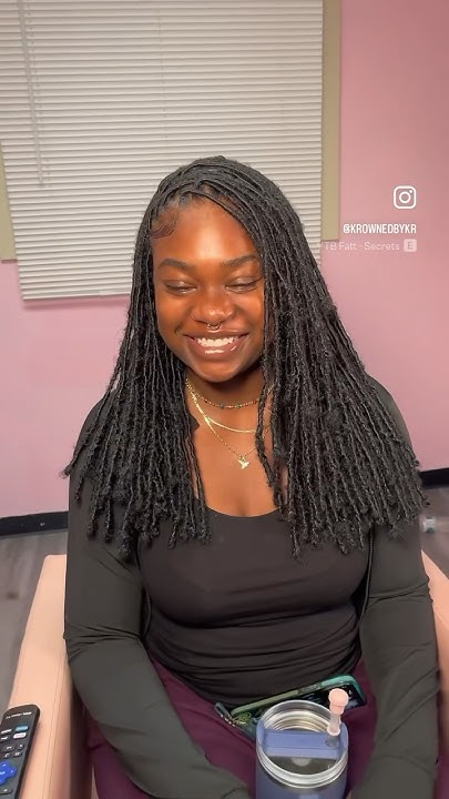  Mid back locs 😍😍🔥 #hairstyle #braids #happy #viral #shorts #viralvideo ...