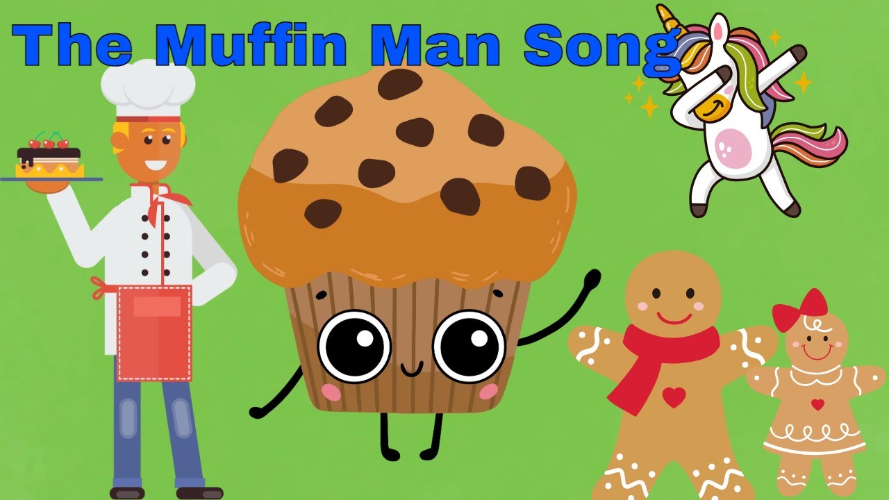 The Muffin Man Song The Muffin Man Sing Along Nursery Rhyme Song for