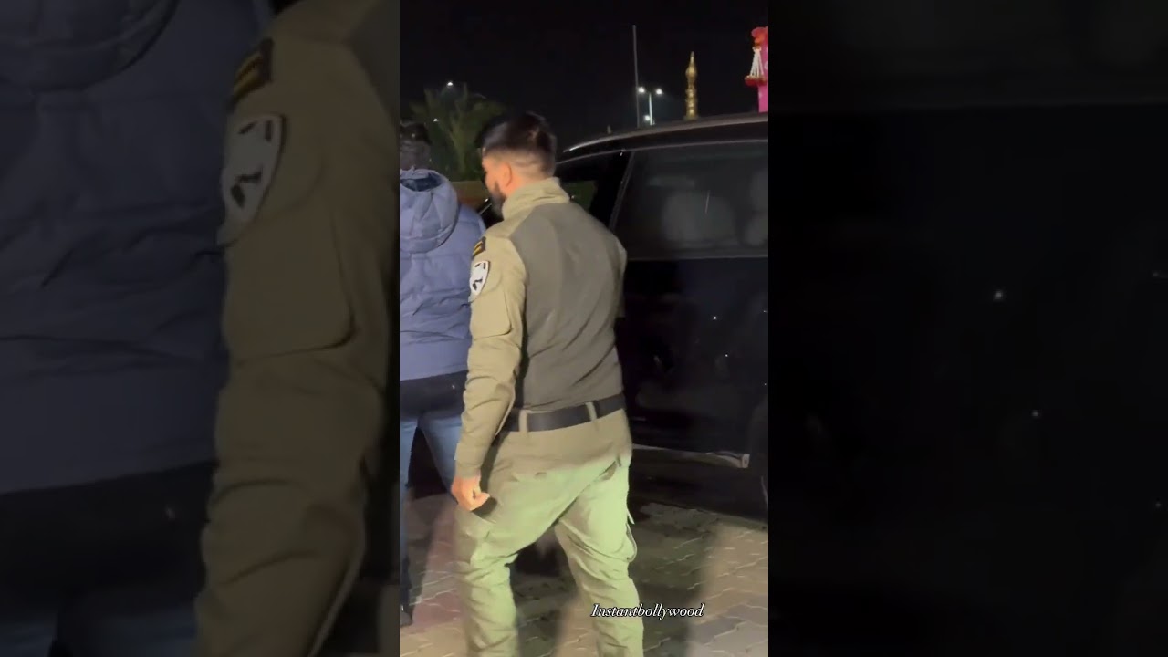 Bhaijaan Salman Khan Spotted at Jamnagar Airport