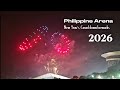 Philippine Arena New Year's Countdown Fireworks 2026