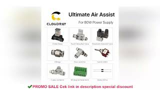 Cloudray Ultimate Air Assiast Set for CO2 Laser Cutting Engraving Machine
