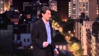 Dan Naturman stand up on David Letterman   September 6, 2013