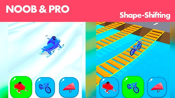 Shape-Shifting || All Levels Gameplay Walkthrough Mobile Game iOS, Android Update New Level 14