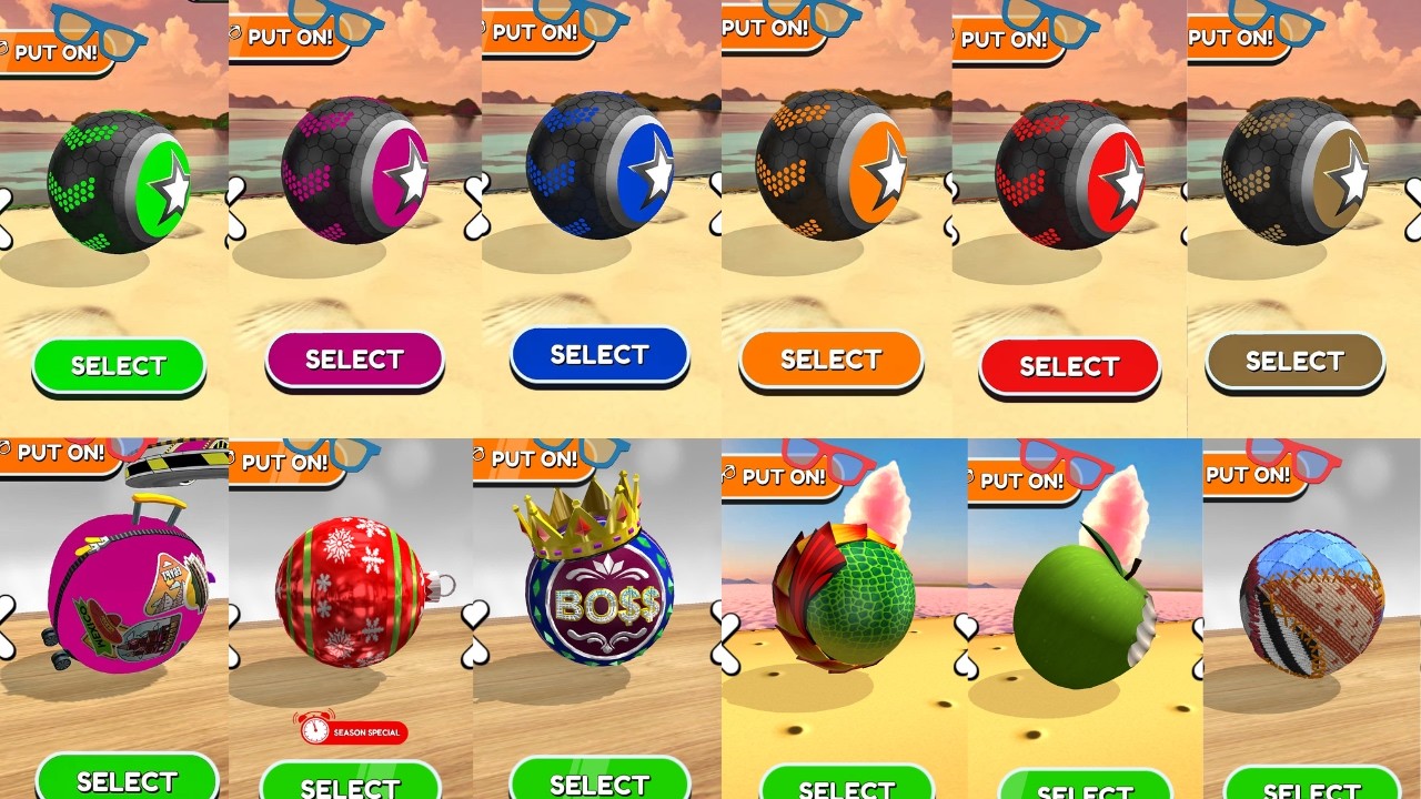 Going Balls ANdroid / Ios Gameplay Super SpeedRun