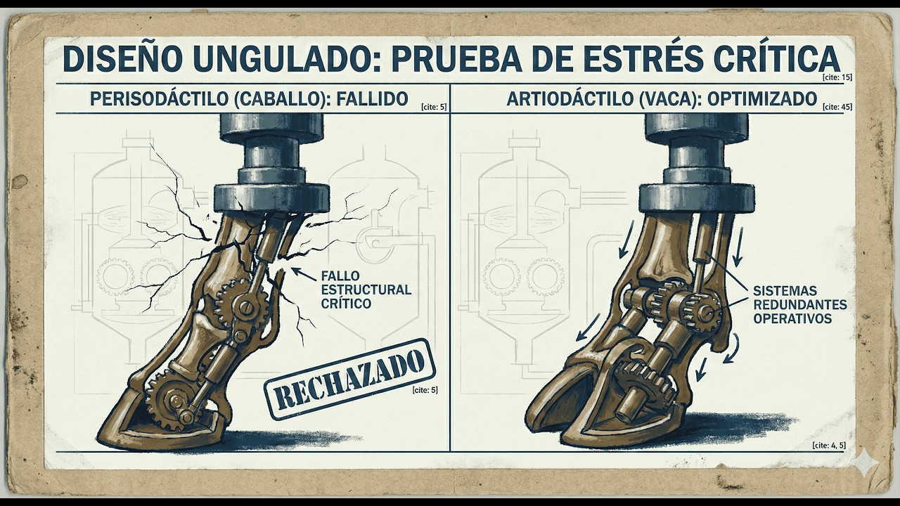 ¿Por qué las vacas ganaron a los caballos? Termodinámica rumiante.