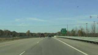 Driving in freeway (I 96) in Lansing (Michigan)