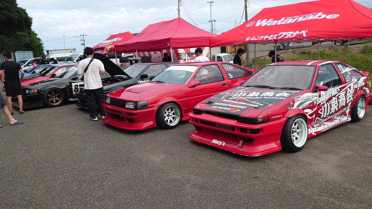 20240728　小泉商会　間瀬チャレンジドリフト大会　単走①　間瀬サーキット　シバタイヤ