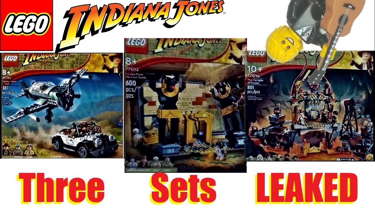 Lego Indiana Jones 2023 Sets LEAKED YouTube