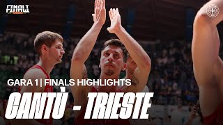 Game 1: Acqua S.Bernardo Cantù - Pallacanestro Trieste | 2024 Serie A2 Playoff Finals | #highlights screenshot 1