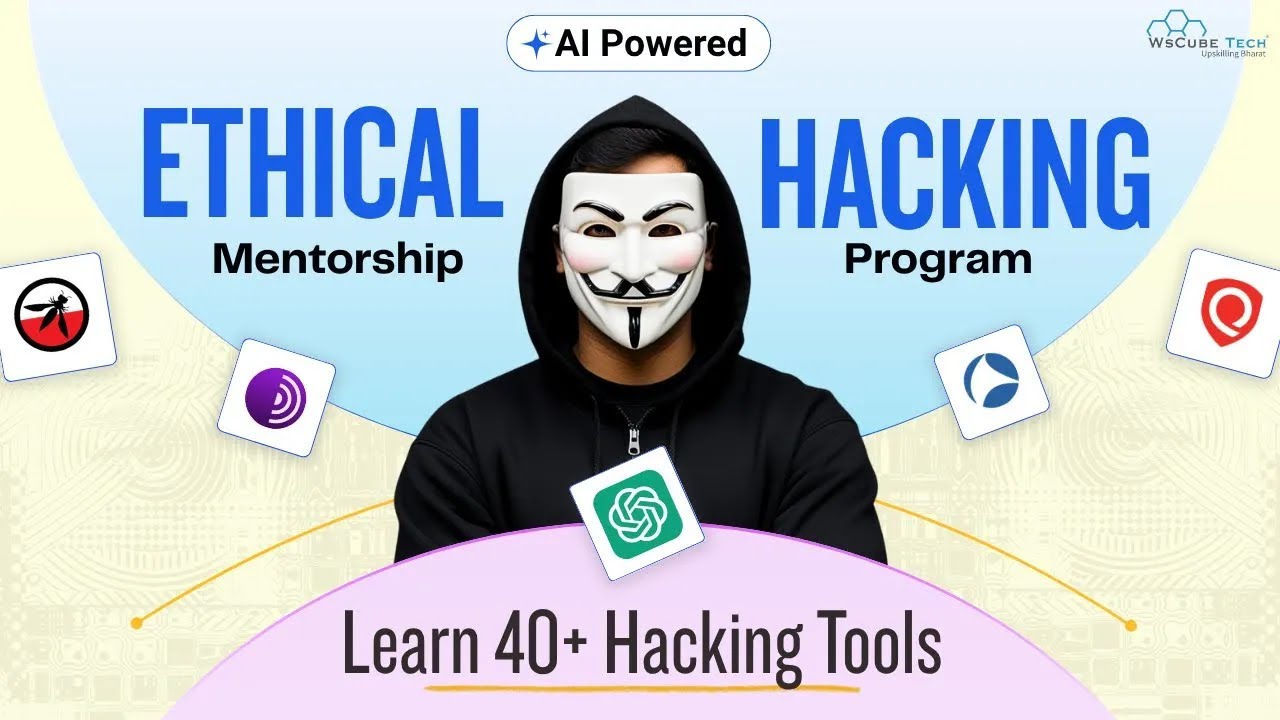Ethical Hacking with AI Full Course (2025) 🛡️| Learn 40+ Tools + Get Certified!