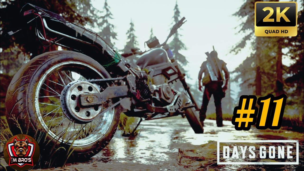 Days Gone part-11 gameplay kill the big zombies 😎