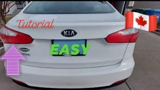 Brake Light Replacement on Kia Forte 2016 - 2019