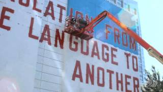 Lawrence Weiner Timelapse