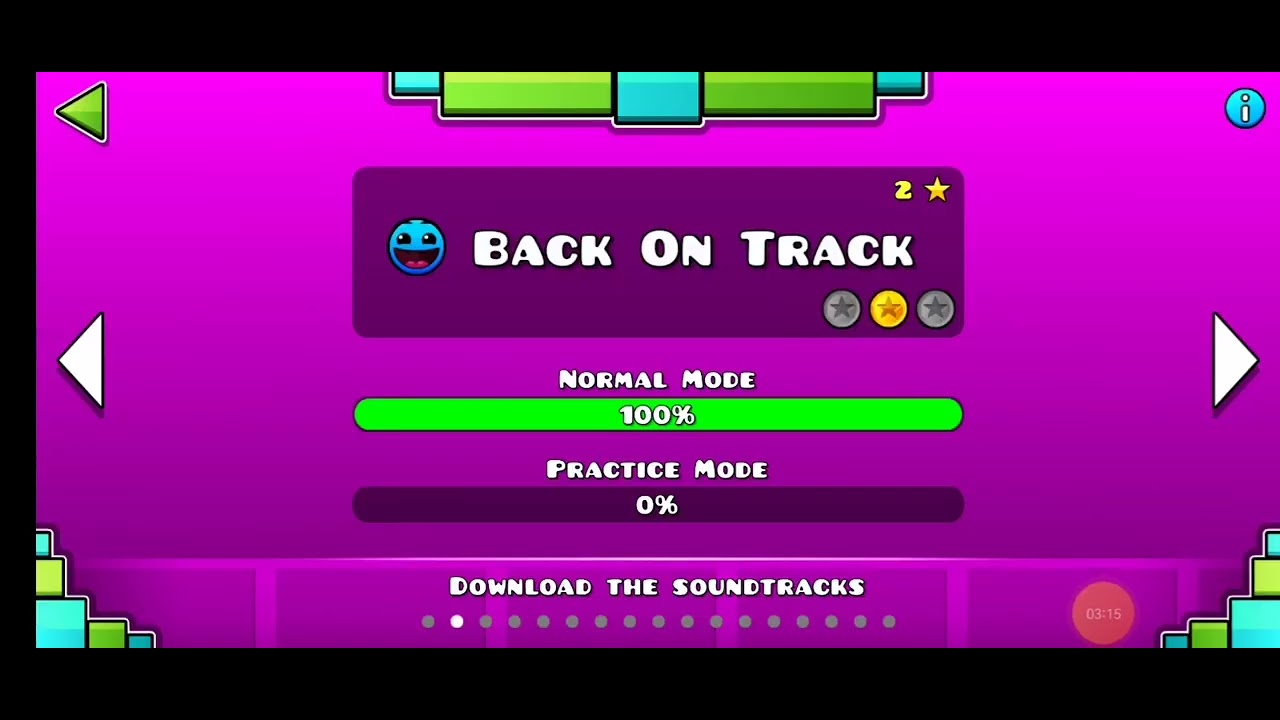 Geometry dash part 1 Levels 1-4 #geometrydash - YouTube