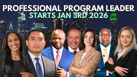 Professional Program Leader Certification