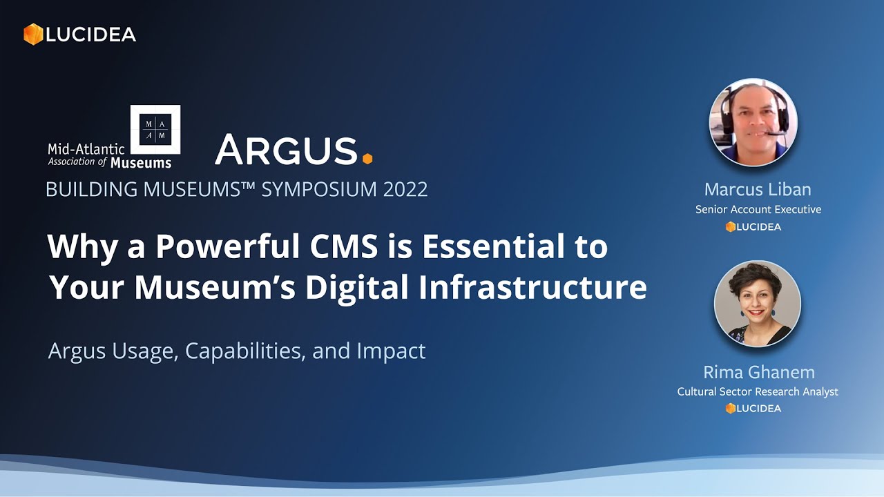 Tech session MAAM 2022 | Why a Powerful CMS is Essential to Your Museum ...