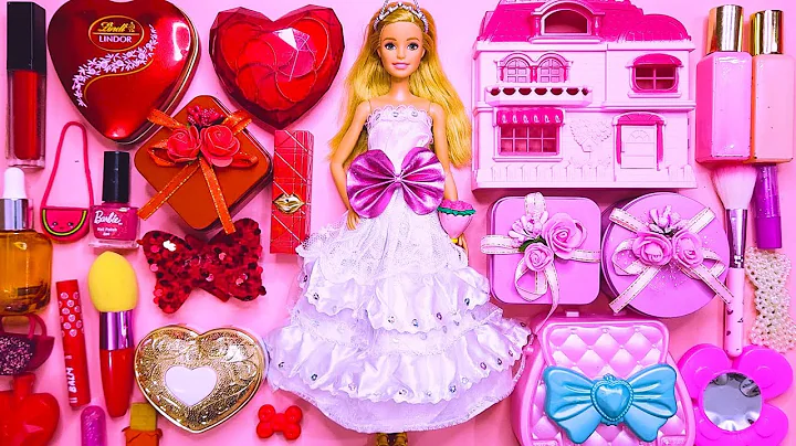 Barbie Princess Pool & Beach In One Doll Room | Easy Craft Easy To Store