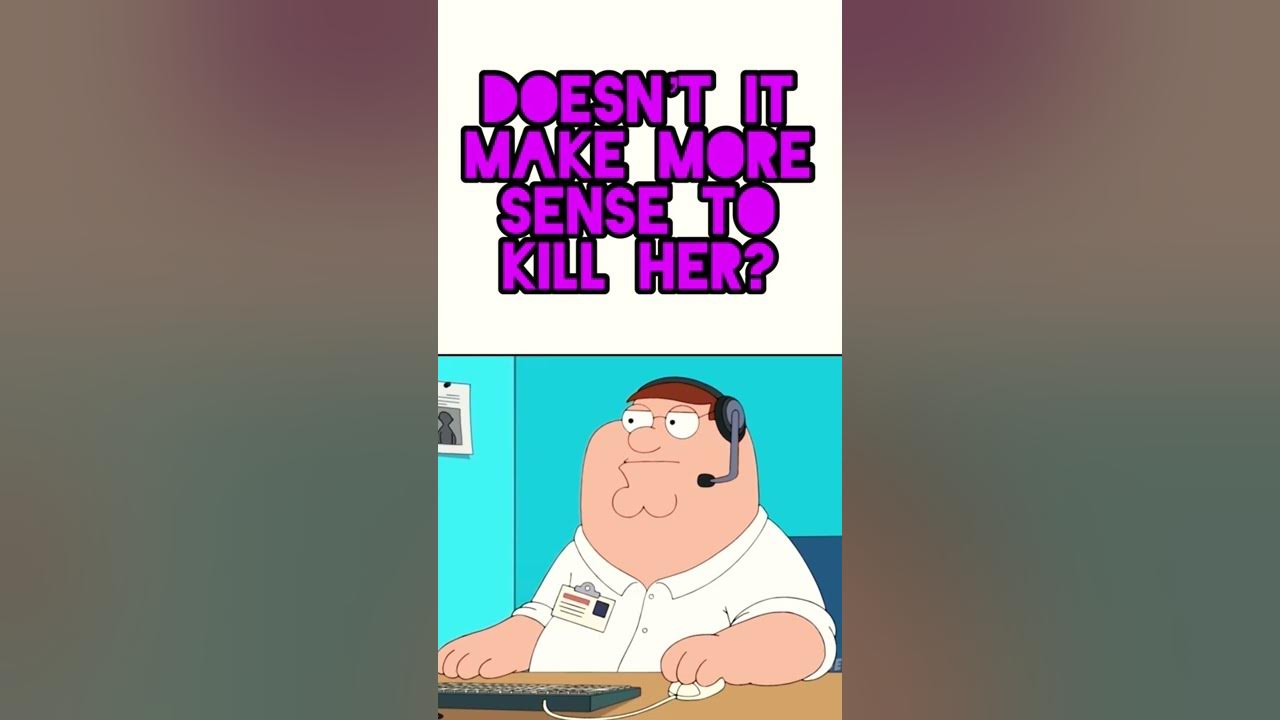 peter griffin used to work the suicide hotline☎️ #familyguy #shorts ...