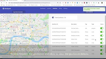 GeoSpark - How to create geofence?