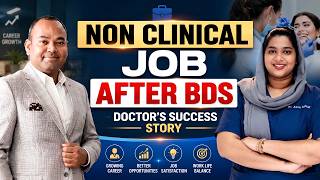 Non Clinical Job After BDS | Doctor's Success Story | Corporate Healthcare Career screenshot 1