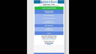 Participate-in-Recovery-APP-Demo screenshot 5