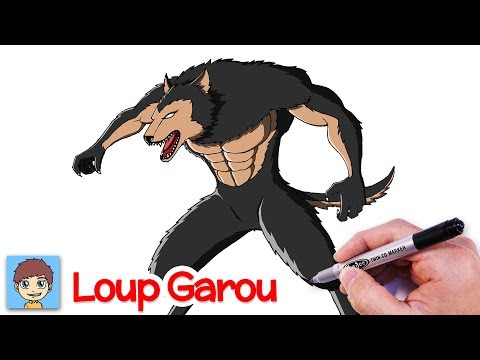 Vidéo: Comment Dessiner Un Loup-garou